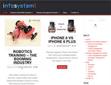 Tablet Screenshot of infosystem1.com